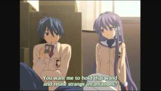 Clannad  Kyous Transformation amp Tomoyas Laughter Scene [upl. by Peterson]