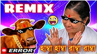 হাম্বা হাম্বা রাম্বা রাম্বা  Mamata banerjee funny speech meme versionDJ Remix [upl. by Gollin]