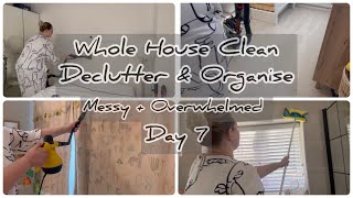 Whole House Clean Declutter and Organise Challenge  Day 7 [upl. by Nevil748]