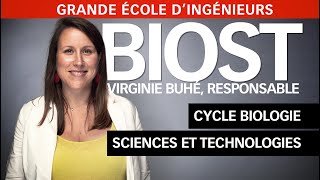 École dingénieurs  Cycle Biologie Sciences et Technologies BIOST [upl. by Adamec341]