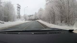 Driving to Bærums verk from Bekkestua  Norway 4K [upl. by Ahsai]