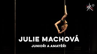 Julie Machová  Czech Pole Art 2024  Junioři A Amatéři [upl. by Henrion]