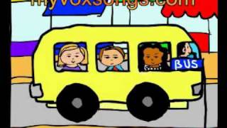 The Wheels on the Bus  Nursery Rhymes and Childrens Songs [upl. by Pier179]