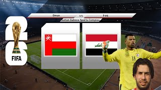 ⚽ Oman vs Iraq ⚽  Fifa World Cup Qualifying AFC 11192024  FIFA 2024 [upl. by Petronilla]