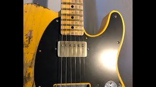 Single Coil or Humbucker for Tele I try Bare Knuckle “Stormy Monday” [upl. by Garlen]