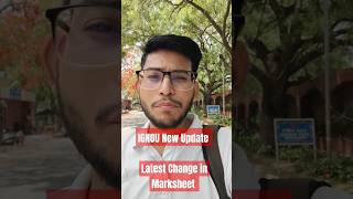 IGNOU Latest Update Live From IGNOU Head office 🔥 IGNOU Marksheet [upl. by Elliot]