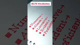 IELTS Vocabulary ielts ieltspreparation synonyms [upl. by Alleram]