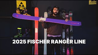 The 2025 Fischer Ranger Line  SKI REVIEW [upl. by Marigolde]