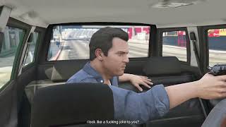 Franklin Steals Jimmy De Santas Car  Grand Theft Auto V Story Mode [upl. by Biddie]