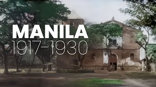 Time Travel Through Film Witnessing Manila Philippines 19171930 [upl. by Belter]