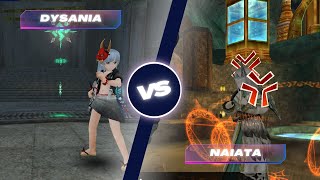 Katana Agi vs Naiata  Toram Online [upl. by Sobmalarah]