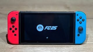 EA Sports FC 25 on Nintendo Switch  Docked Mode [upl. by Nanyt]