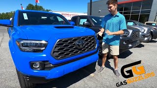 2020 Toyota Tacoma TRD Sport Review  Cool Voodoo Blue [upl. by Ulland]