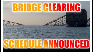 Baltimore Bridge Collapse Timeline Announced by Engineers [upl. by Athalee584]