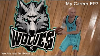 WE ARE JUST TERRIBLE   NBA2K24 My Career EP7 [upl. by Nitsed]