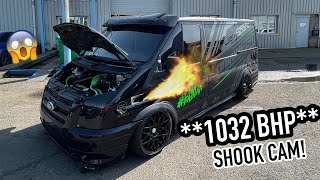 DMODEEJAY SHOOK CAM 1034 BHP FORD TRANSIT RS VAN SCARE CAM 😩😂🤣 [upl. by Aicile]