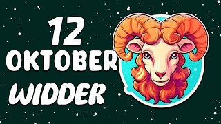 WAHNSINNIGE LESUNG DEIN LEBEN WIRD SICH BALD ÄNDERN😍 WIDDER ♈ HEUTE 12 Oktober 2024 [upl. by Ainyt]