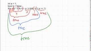 02C2 Reihenfolge von und oder mal geteilt usw in C [upl. by Jankey]