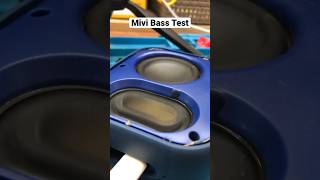 Mivi Roam 2 Bluetooth Speaker Bass test basstest miviroam2 [upl. by Carmel]