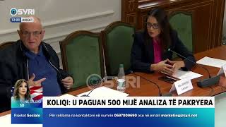 Koliqi U paguan 500 mijë analiza të pakryera Mblidhet Komisioni Hetimor për PPP në Shëndetësi [upl. by Arleta204]