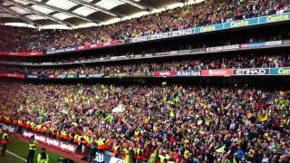 Croke Park singing Hills of Donegal 23 September 2012 [upl. by Fonville750]