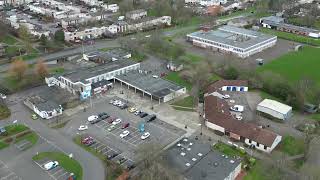 Glamis Centre Glenrothes Drone views DJI Fife EcosseSkyview Matt Livsey [upl. by Yerffe]