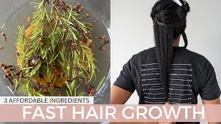 How to Grow Longer Hair  Use Cloves Fenugreek and Rosemary Water for hair growth [upl. by Ibson60]