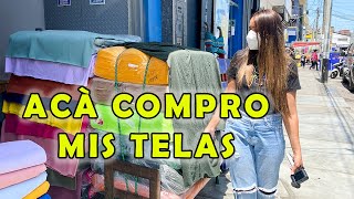 DONDE COMPRAR TELA EN GAMARRA  COMPARTO MIS CONFEECIONISTA Y PROVEEDORES  Antonella Caruci [upl. by Latsyrc498]