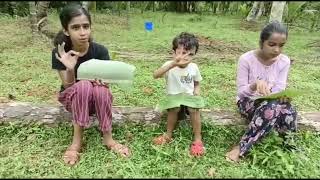 Delicious Kerala style kappa and chadney prepared by 4 years baby saathu little baby cooking show [upl. by Goat]