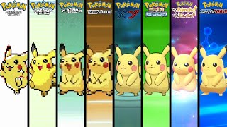 Evolution of Pokémon Evolution Animations 19962019 [upl. by Roee]