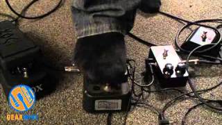 Vox V845 Classic Wah Pedal A Gearwire Pro Review [upl. by Elorak]