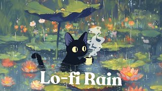 Jazzy Hiphop  Lofi Rain ☂️ Coffee time  for Study  Focus  Relax [upl. by Kassi]