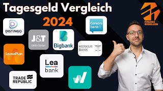 Tagesgeld Konto Vergleich 2024 [upl. by Ahsita536]