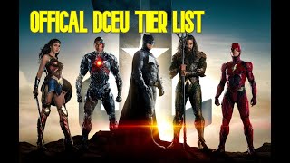 DCEU Tier List  All Movies [upl. by Timotheus]