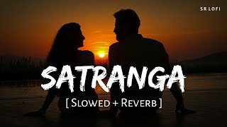 Satranga Slowed  Reverb  Arijit Singh  Animal  SR Lofi [upl. by Ebeohp409]