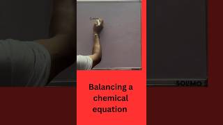 Balancing a chemical equation chemistry basic [upl. by Bala541]