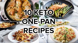 10 Keto OnePan Recipes with Easy Cleanup [upl. by Gypsie]