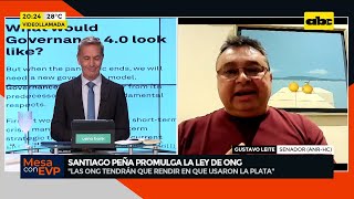 Peña promulga ley antiONG “tenemos que seguir transparentando” dice senador [upl. by Nolrah652]