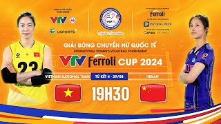 TRỰC TIẾP ĐT Việt Nam  Hà Nam Trung Quốc  VTV Ferroli Cup 2024  LIVE VTV Cup [upl. by Ffirahs511]