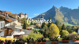 Gruyères  Medieval town in Switzerland 🇨🇭 [upl. by Yramanna]