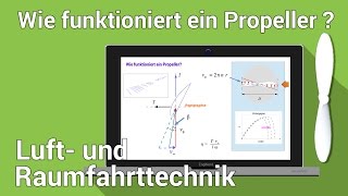 Wie funktionert ein Propeller Propeller Luftschraube einfach erklärt [upl. by Nosnev121]