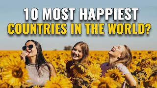 10 Happiest Countries in the World 2024 [upl. by Lucchesi]