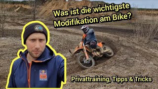 Das WICHTIGSTE TUNING  Welche MOTOCROSS STIEFEL amp wie läuft ENDURO DM ab  LIFE beim PRIVATTRAINING [upl. by Howlend843]