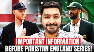 Interesting information about Pakistan and England Test Series 2024  Cricket News  Cricket Videos [upl. by Junia]