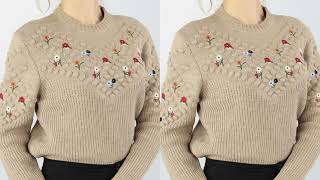 woollen tops designs [upl. by Annaillil]