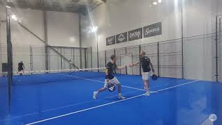 Padel Div 1 LPL LKPG  Noa Ek vs Kroon Fogel  Set 3 67  241028 [upl. by Hurleigh]