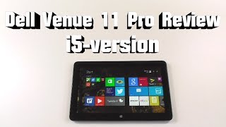 Dell Venue 11 Pro i5Version 7130 Review [upl. by Kceb]