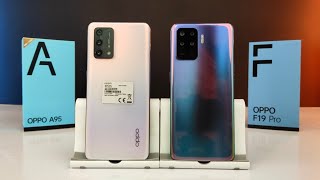 Oppo F19 Pro VS Oppo A95  Comparison amp Speed Test  Which is Better  Helio P95 VS Snap 662  60Hz [upl. by Nonnerb]