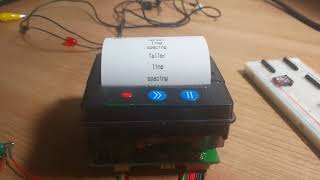 Noname 17 thermal printer and Arduino [upl. by Achilles]