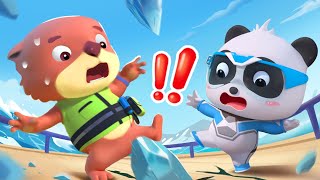 Baby Panda Rescues Underwater Mechanic  Super Rescue Team  Kids Cartoon  BabyBus [upl. by Leatrice]